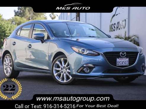 2014 Mazda Mazda3 s Touring hatchback Blue Reflex Mica - cars & for sale in Sacramento , CA