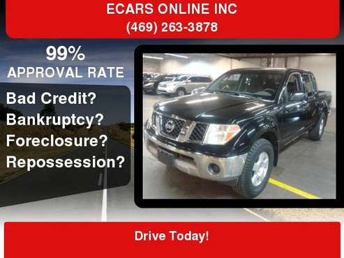 2007 NISSAN FRONTIER CROWCAB V6 4WD Lowest Interest Rate for sale in Dallas, TX