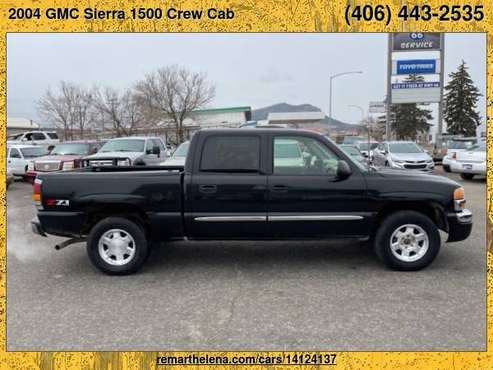 2004 GMC Sierra 1500 Crew Cab Crew 4WD SLE - - by for sale in Helena, MT