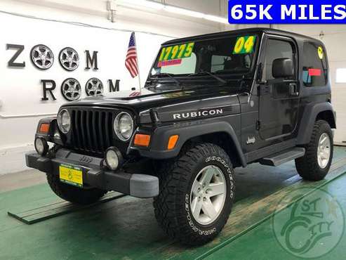2004 Jeep Wrangler Rubicon WARRANTY! - - by dealer for sale in Rochester, NH