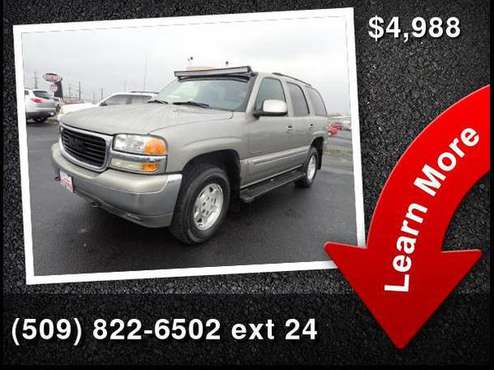 2003 GMC Yukon SLE Buy Here Pay Here - cars & trucks - by dealer -... for sale in Yakima, WA