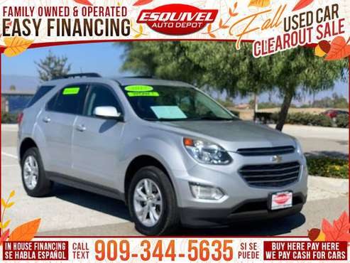 2017 Chevrolet Chevy Equinox LT 4dr SUV w/1LT - cars & trucks - by... for sale in Rialto, CA