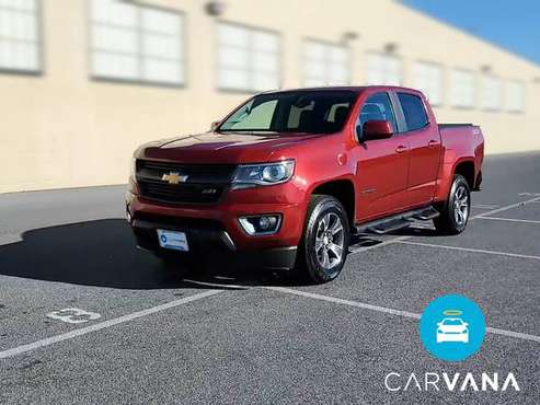 2015 Chevy Chevrolet Colorado Crew Cab Z71 Pickup 4D 5 ft pickup Red... for sale in NEWARK, NY