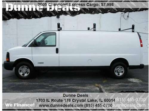 2005 Chevrolet Express Cargo 2500 3dr Ext Cargo Van - 1 Owner - cars... for sale in Crystal Lake, IL