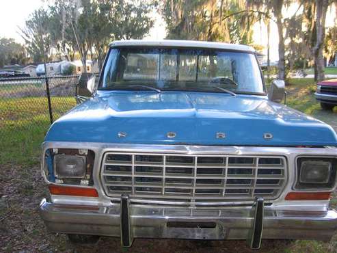 1978 Ford F150 XLT Ranger Camper Special - cars & trucks - by owner... for sale in Florahome, FL