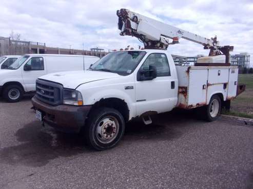 2002 FORD F450 BUCKET - - by dealer - vehicle for sale in Ramsey , MN
