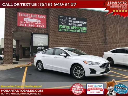 2020 FORD FUSION SE $500-$1000 MINIMUM DOWN PAYMENT!! CALL OR TEXT... for sale in Hobart, IL