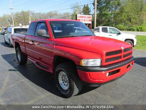 1997 DODGE RAM 1500 4x4 EXT CAB 5 9L V8 NO RUST SERVICED - cars & for sale in Mishawaka, IN