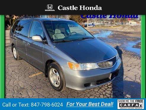 2001 Honda Odyssey van Green - - by dealer - vehicle for sale in Morton Grove, IL