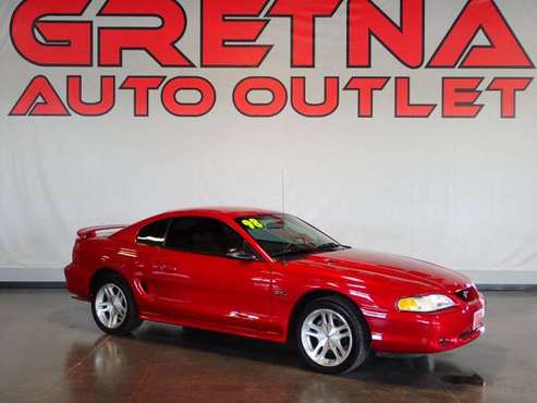 1998 Ford Mustang 5 SPEED GT COUPE 4.6 TRITON V8 ONLY 13,494 MILES!, R for sale in Gretna, NE