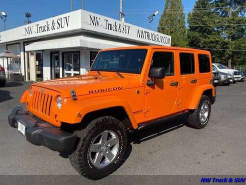 2012 Jeep Wrangler Unlimited Rubicon - 4X4 - cars & trucks - by... for sale in Milwaukee, OR
