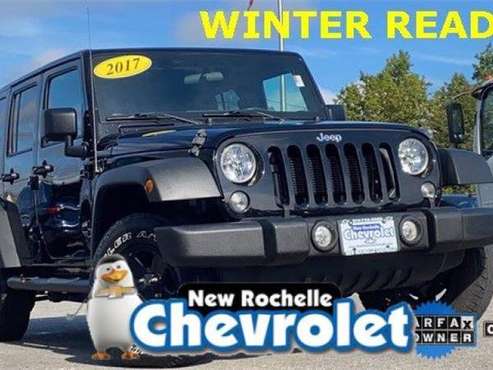 2017 Jeep Wrangler Unlimited Sport suv Black - - by for sale in New Rochelle, NY