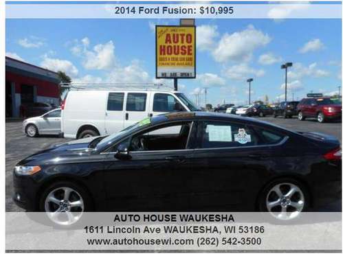 2014 Ford Fusion SE 55,000 miles, power seat Loaded sharp - cars &... for sale in Waukesha, WI
