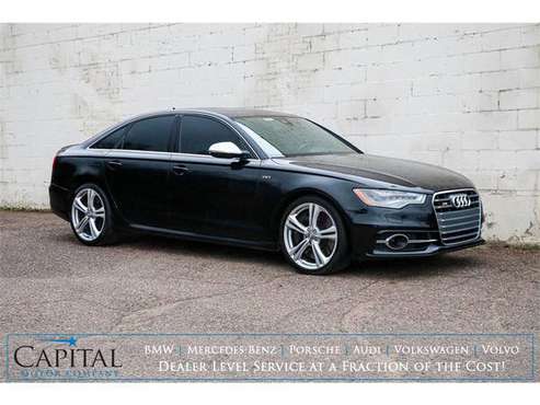 2013 Audi S6 Prestige! 420hp Turbo V8, Quattro AWD, Only 69K Miles! for sale in Eau Claire, MN