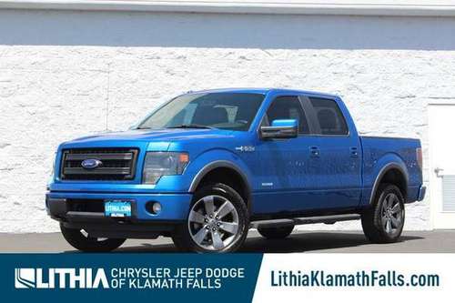 2013 Ford F-150 4x4 4WD F150 Truck SuperCrew 157 FX4 Crew Cab - cars for sale in Klamath Falls, OR