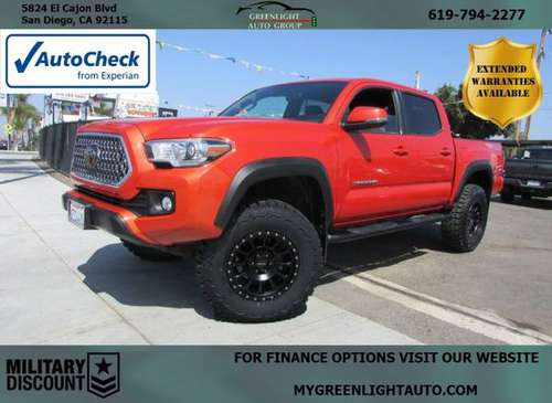 2018 TOYOTA TACOMA 4X4 TRD OFF ROAD **Student Discount! - cars &... for sale in San Diego, CA