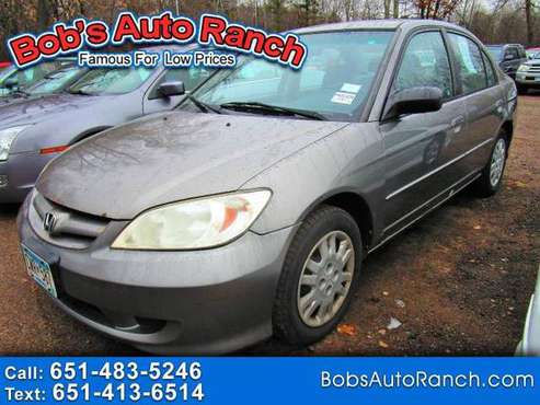 2005 Honda Civic Sdn LX AT - cars & trucks - by dealer - vehicle... for sale in Lino Lakes, MN