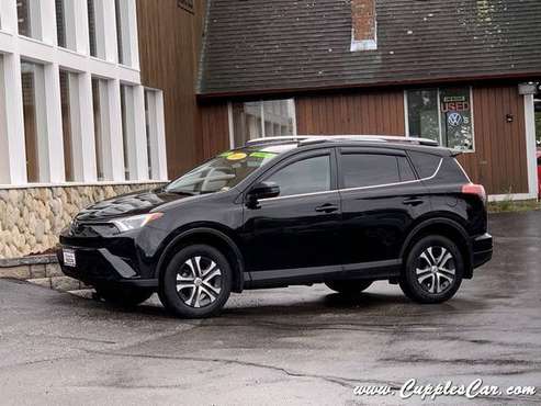 2018 Toyota RAV4 LE AWD Automatic SUV Black 39K Miles $19995 for sale in Belmont, VT
