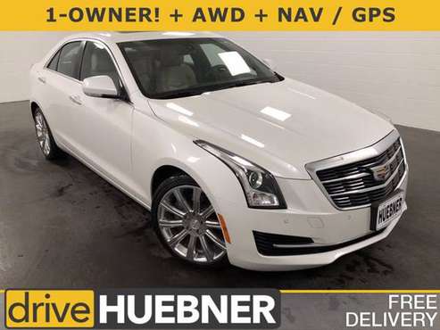 2017 Cadillac ATS Sedan Crystal White Tricoat Call Now and Save Now! for sale in Carrollton, OH