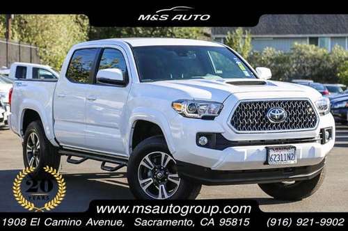 2018 TOYOTA TACOMA TRD SPORT 4X2 DOUBLE CAB**get pre-approved... for sale in Sacramento , CA