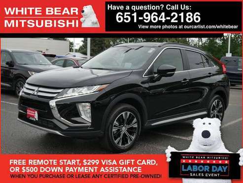2019 Mitsubishi Eclipse Cross SEL - cars & trucks - by dealer -... for sale in White Bear Lake, MN