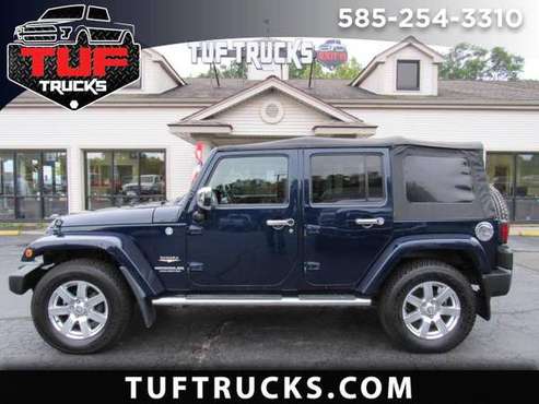 2013 Jeep Wrangler Unlimited Sahara 4WD - cars & trucks - by dealer... for sale in Rush, NY