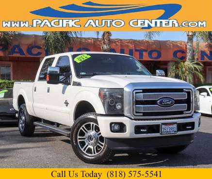 2015 Ford F-350 Diesel Platinum Crew Cab 4x4 Pickup Truck #32113 -... for sale in Fontana, CA