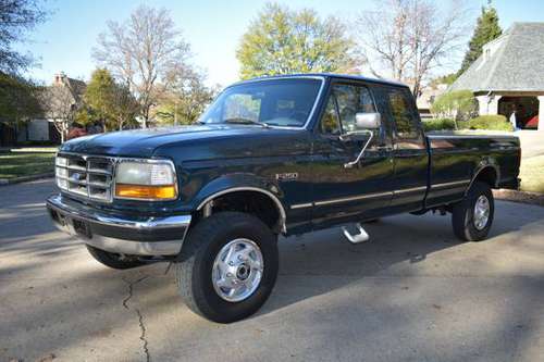 1996 Ford F250 XLT 7.5L 460 5 spd no rust - cars & trucks - by... for sale in Tulsa, MI