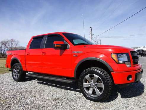 2013 FORD F150 FX4, Red APPLY ONLINE-> BROOKBANKAUTO.COM!! for sale in Summerfield, SC