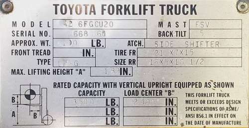 Forklift Toyota for sale in Simi Valley, CA
