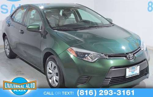 2015 Toyota Corolla LE - - by dealer - vehicle for sale in BLUE SPRINGS, MO