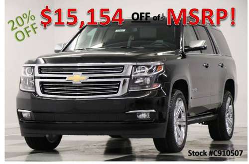 *LEATHER & SUNROOF* 2019 Chevy *TAHOE PREMIER 4X4 w DVD* for sale in Clinton, MO