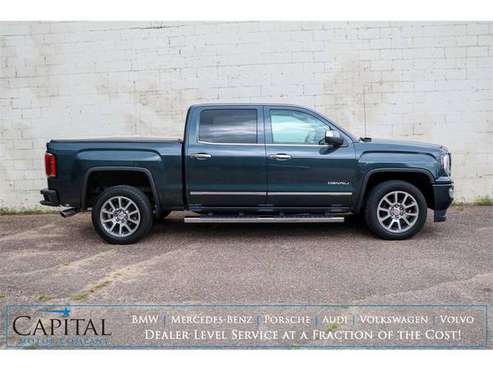 Incredible 1 Owner '17 GMC Sierra Denali 4x4! Tons of Options, UNDER... for sale in Eau Claire, IA