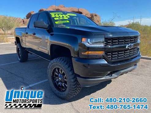 2018 CHEVROLET SILVERADO 1500 CUSTOM TRUCK ~ LIFTED ~ HOLIDAY SPECIA... for sale in Tempe, NV