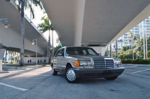 1991 Mercedes-Benz 300SE | Champagne over Brown| Rare Spec | 74K Miles for sale in Miami, CT