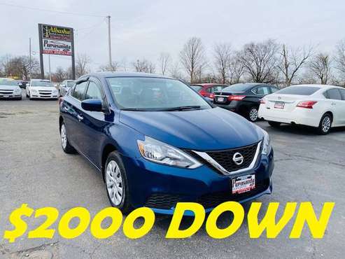 2016 Nissan Sentra S BUY HERE PAY HERE! 2000 DOWN - cars & for sale in Dayton, OH