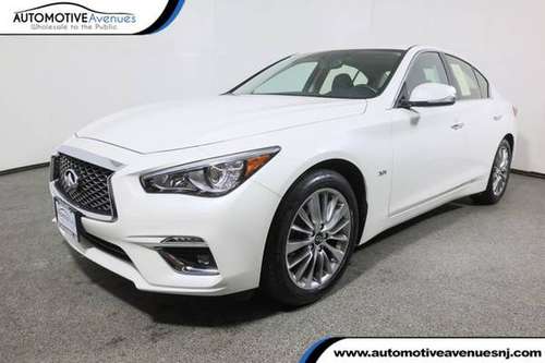 2020 INFINITI Q50, Majestic White - - by dealer for sale in Wall, NJ