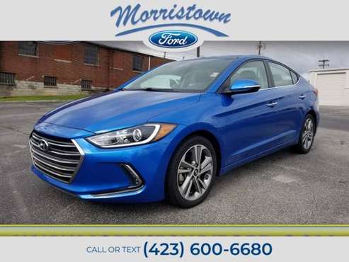 2017 Hyundai Elantra Limited - cars & trucks - by dealer - vehicle... for sale in Morristown, TN