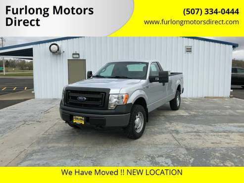 2013 Ford F-150 XLT 4x4 2dr Regular Cab Styleside 8 ft LB - cars & for sale in Faribault, MN