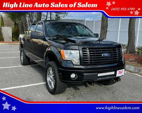2014 Ford F-150 F150 F 150 STX 4x4 4dr SuperCrew Styleside 5 5 ft for sale in Salem, ME