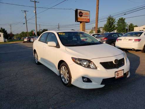 2010 TOYOTA COROLLA S with - cars & trucks - by dealer - vehicle... for sale in Winchester, VA