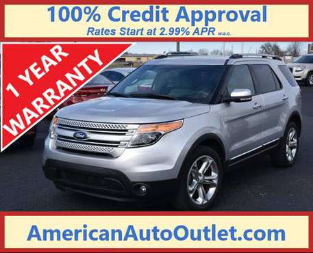 2014 Ford Explorer Limited 4WD - 1 Year Warranty - Easy Payments! -... for sale in Nixa, AR