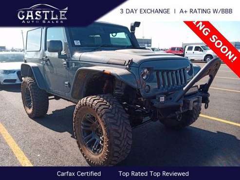 2014 Jeep Wrangler 4x4 4WD SUV Sport Convertible - cars & trucks -... for sale in Lynnwood, WA