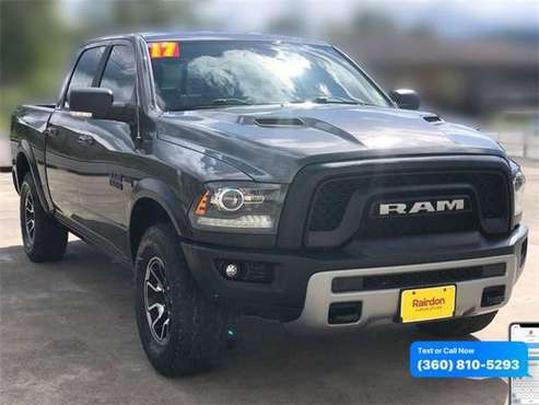2017 Ram 1500 Rebel - - by dealer - vehicle automotive for sale in Bellingham, WA