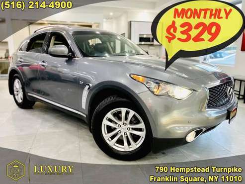 2017 INFINITI QX70 AWD 329 / MO - cars & trucks - by dealer -... for sale in Franklin Square, NY