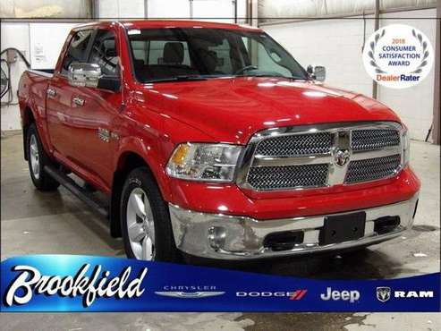 2018 Ram 1500 Big Horn pickup Red - Monthly Payment of - cars &... for sale in Benton Harbor, MI