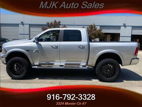 2017 Ram 1500 dodge Laramie 4x4 New 6in lift and 37s - cars & trucks... for sale in Fresno, CA