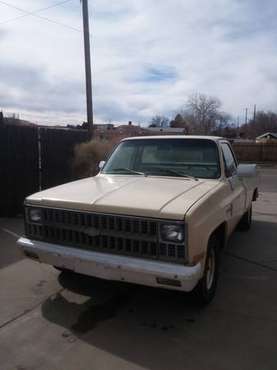81 Chevy C-10 Pickup - cars & trucks - by owner - vehicle automotive... for sale in Albuquerque, NM