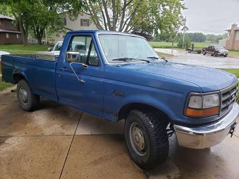1993 Ford F250 Regular Cab Long Bed for sale in fort dodge, IA