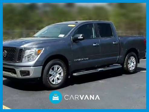 2019 Nissan Titan Crew Cab SV Pickup 4D 5 1/2 ft pickup Gray for sale in Pittsburgh, PA